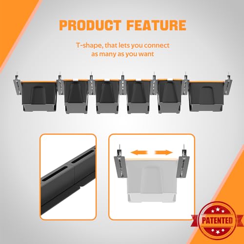 Overhead Garage Storage Racks for Bins