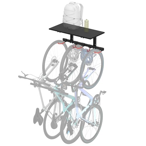 WheelsUp Bike Wall Mount with Shelf