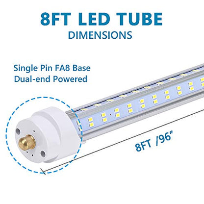 20 Pack LED Light Tubes (20 Count)