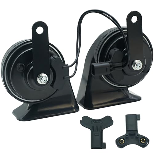 126dB Dual Tone Car Horn Kit with 2 Connector Types