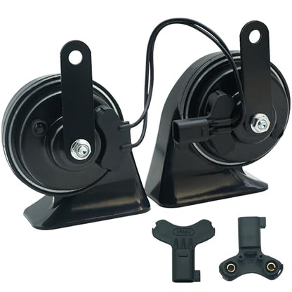 126dB Dual Tone Car Horn Kit with 2 Connector Types