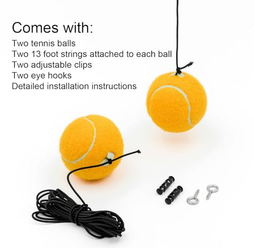 Garage Parking Aid Tennis Ball on a String for Garage Parking Precision Parking Guide Garage Car Stop Indicator
