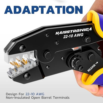 Crimping Tool for Open Barrel Terminals