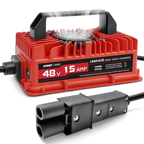 15 Amp 48 Volt Golf Cart Battery Charger for Yamaha G19