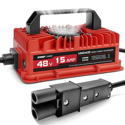 15 Amp 48 Volt Golf Cart Battery Charger for Yamaha G19