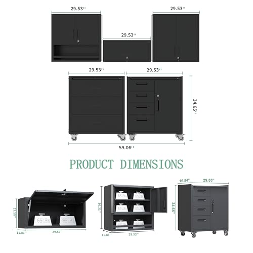 Garage Storage Cabinet System