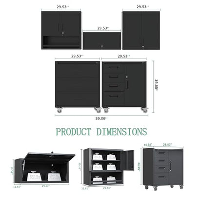 Garage Storage Cabinet System
