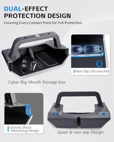 Upgraded for Tesla Model Y Juniper Under Screen Storage Organizer 2025