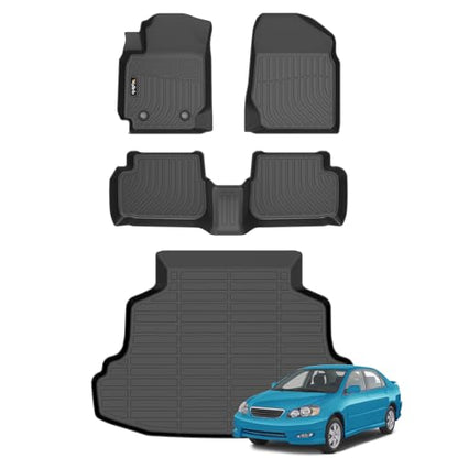 Floor Mats & Cargo Liner for Toyota Corolla Sedan 2003