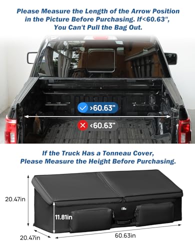 Upgrade Full Size Truck Bed Cargo Box Organizer for Pickup