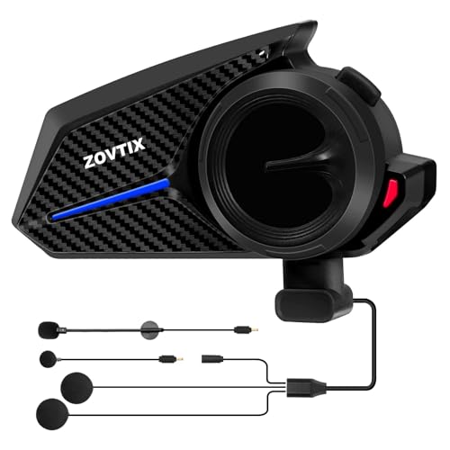 Motorcycle Helmet Headset 8 Riders Communication System X8 Intercom with Music Sharing