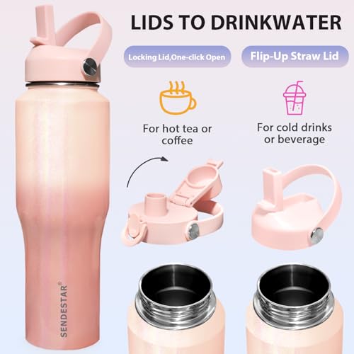 40oz Stainless Steel Water Bottle