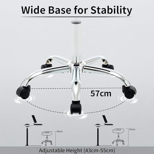 Ergonomic Desk Stool with Wheels