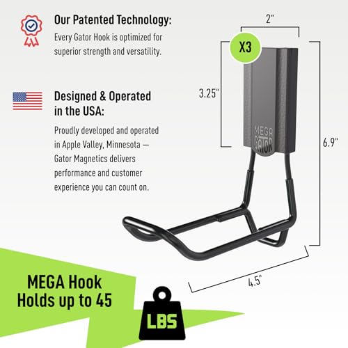 MEGA 4.5 in Closed Hooks