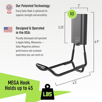 MEGA 4.5 in Closed Hooks