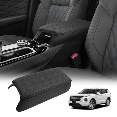 Center Console Cover Compatible with 2025 2026 Mitsubishi Outlander ES