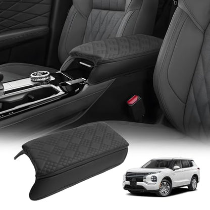 Center Console Cover Compatible with 2025 2026 Mitsubishi Outlander ES