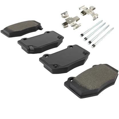 Rear Semi Metallic Brake Pads