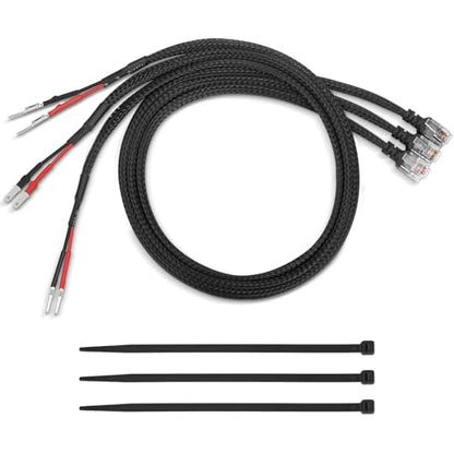 14" Upgraded Mirror Plug Wire Tap for Escort (4 Foot)