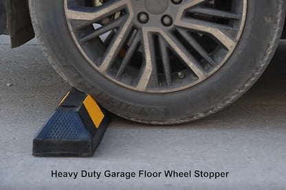 2 Pack 72" Rubber Parking Curbs with Bolts