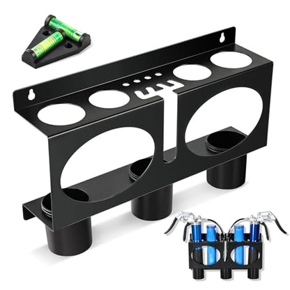 Grease Gun Holder Rack Wall Mount Tractor Compatible with 2 Grease Guns