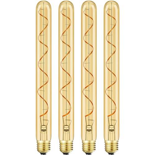 Vintage LED Spiral Filament Bulb T10
