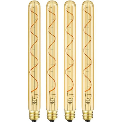 Vintage LED Spiral Filament Bulb T10