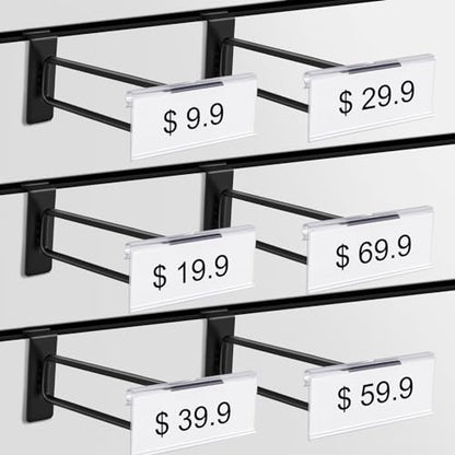 Heavy Duty 8" Slatwall Panel Double (50 Count)