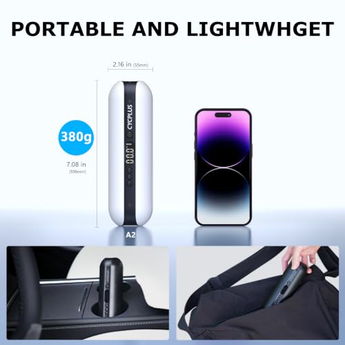 Portable Electric Tire Inflator Bike Pump