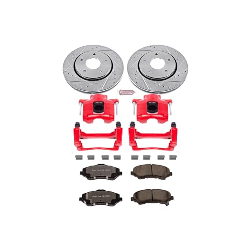 Front Brake & Caliper Kit for Chrysler Town & Country 2008