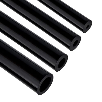 5/32 1/4 5/16 1/2 Silicone Vacuum Hose Line Kit 5FT, Black