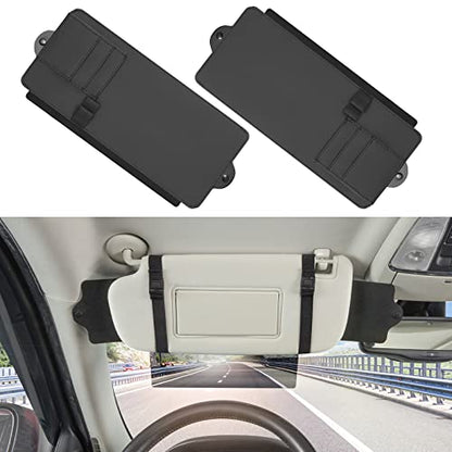 Polarized Sun Visor Extender for Car Sunshade Visor Extension (2 Count)