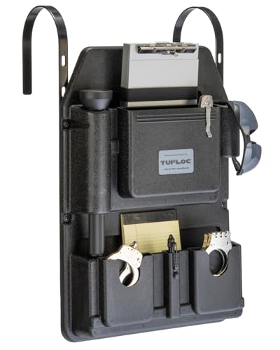 Front Seat Organizer for Police and Law Enforcement Vehicles