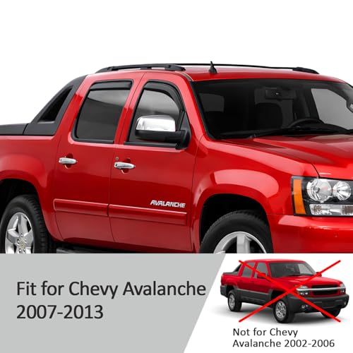 in Channel Extra Durable Rain Guards for Chevrolet