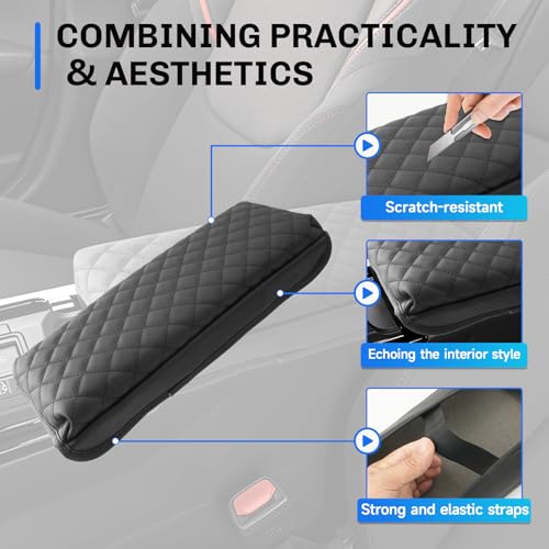for 2025 2026 Toyota Prius Armrest Cover Pad for 2023