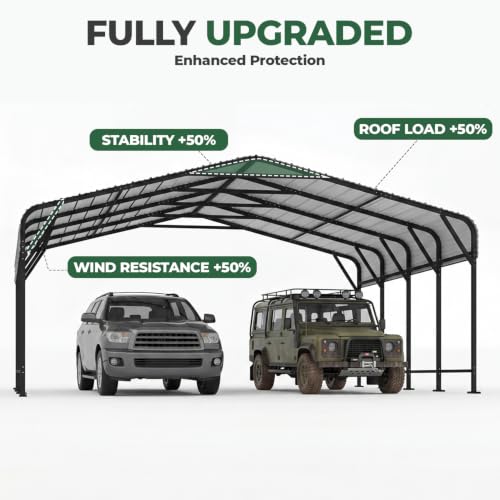 20x20 FT Metal Carport