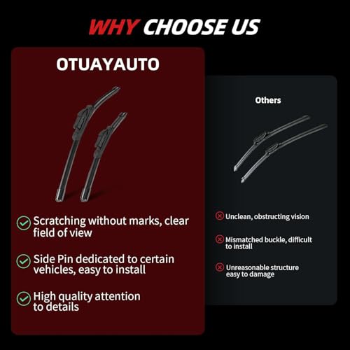 Windshield Wiper Blades (3 Count)