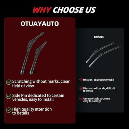 Windshield Wiper Blades (3 Count)