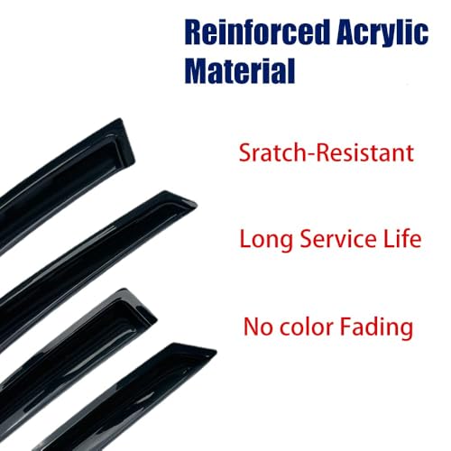 Window Visor Rain Guards for 2015 (4 Count)