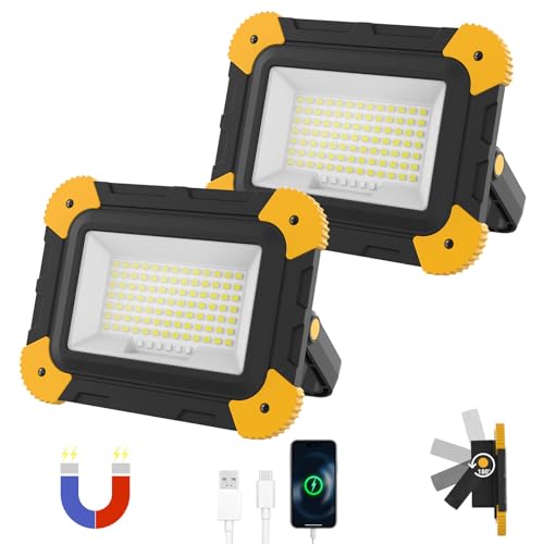 2 Pack Magnetic LED Work Lights