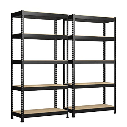 71" H Heavy Duty Storage Shelves (2 Count)