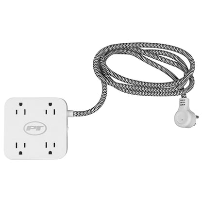 W2266 8-in-1 Multi-Tap Outlet Power Strip, 5 ft. Cord