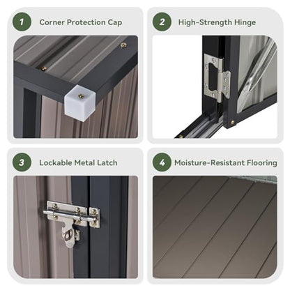 5x3 Ft Outdoor Storage Cabinet