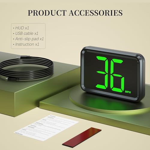 GPS Digital Speed Meter with MPH
