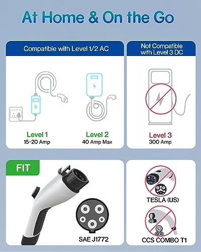 J1772 EV Charger Extension Cable