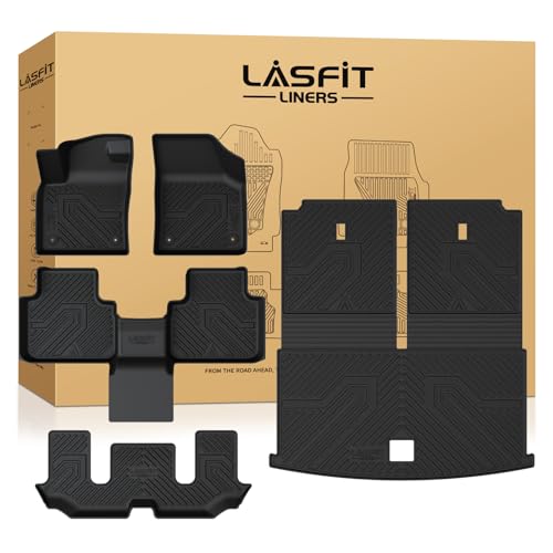 TPE All Weather Floor Mats Full Set for Volkswagen Atlas 2019