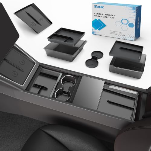 Center Console Organizer Tray for Tesla Model Y Juniper 2025 2026