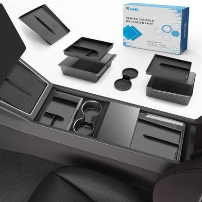 Center Console Organizer Tray for Tesla Model Y Juniper 2025 2026