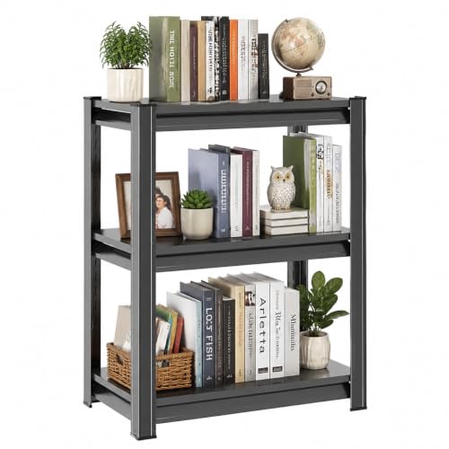 Heavy Duty Metal Bookshelf Adjustable Storage Shelving Unit for Home Office