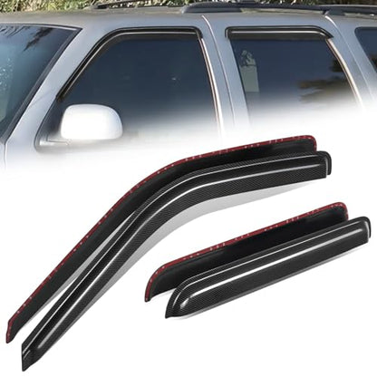 4PCS Tape On Window Visors for 1992 (4 Count)